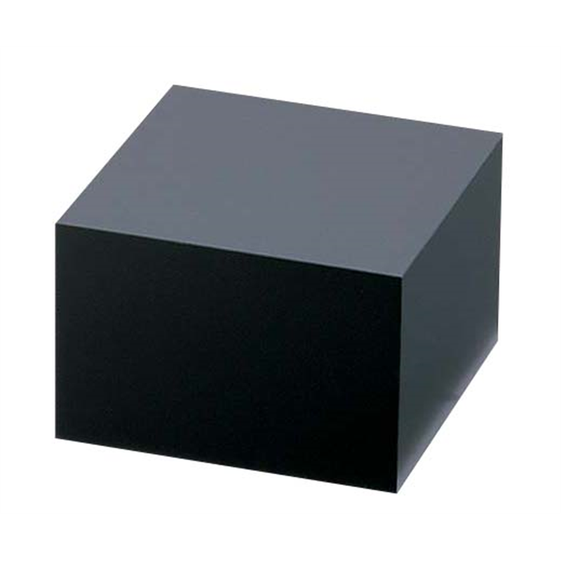 アクリル　ディスプレイBOX　小 黒マット　B30-10 1箱（ご注文単位1箱）【直送品】