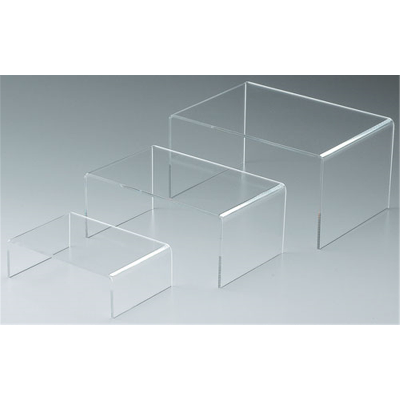 アクリルディスプレイ　コの字3点セット 50687 1袋（ご注文単位1袋）【直送品】