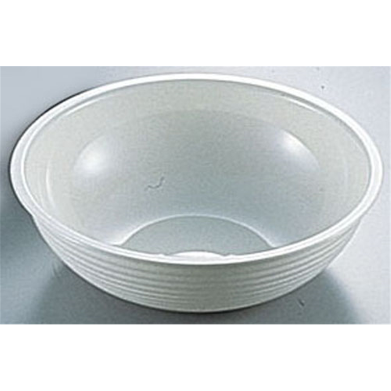 キャンブロ　丸型リブタイプサラダボール RSB8CW　（ホワイト） 1個（ご注文単位1個）【直送品】