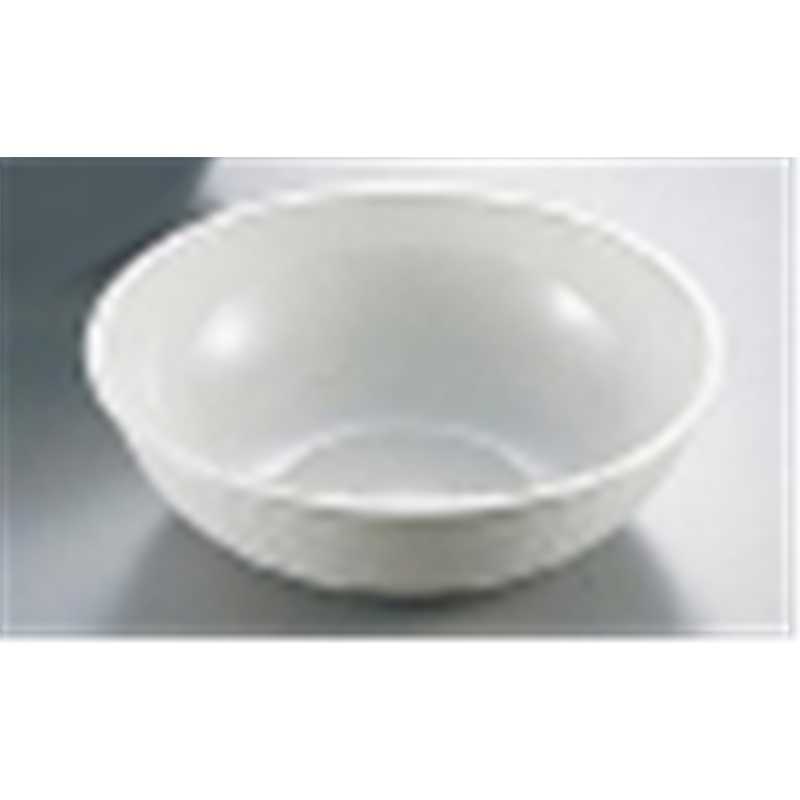 キャンブロ　丸型リブタイプサラダボール RSB12CW　（ホワイト） 1個（ご注文単位1個）【直送品】