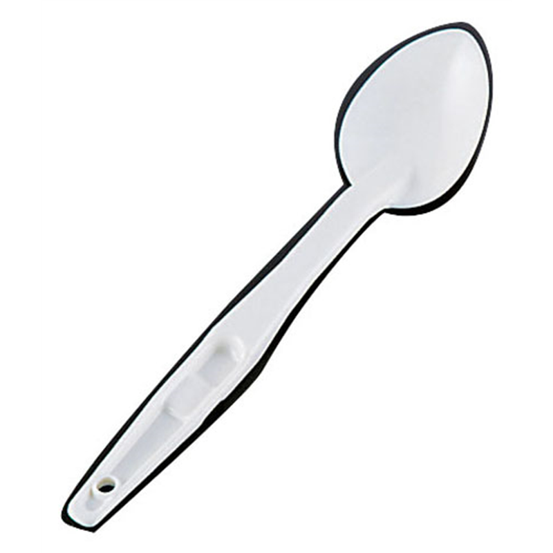 ポリカーボネイト　サービススプーン SPO13CW　ホワイト 1個（ご注文単位1個）【直送品】