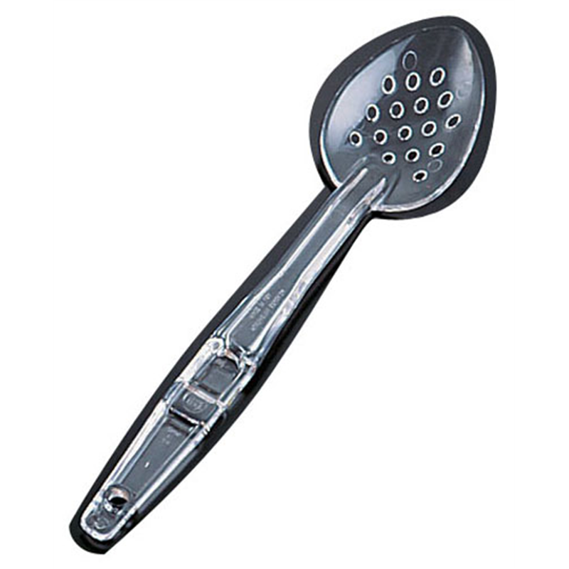 ポリカーボネイト　サービススプーン穴明 SPOP13CW　クリアー 1個（ご注文単位1個）【直送品】