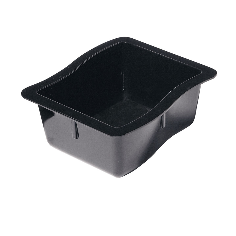 モジュラーディスプレイ　インサートパン サードサイズ　ブラック6986 1袋（ご注文単位1袋）【直送品】