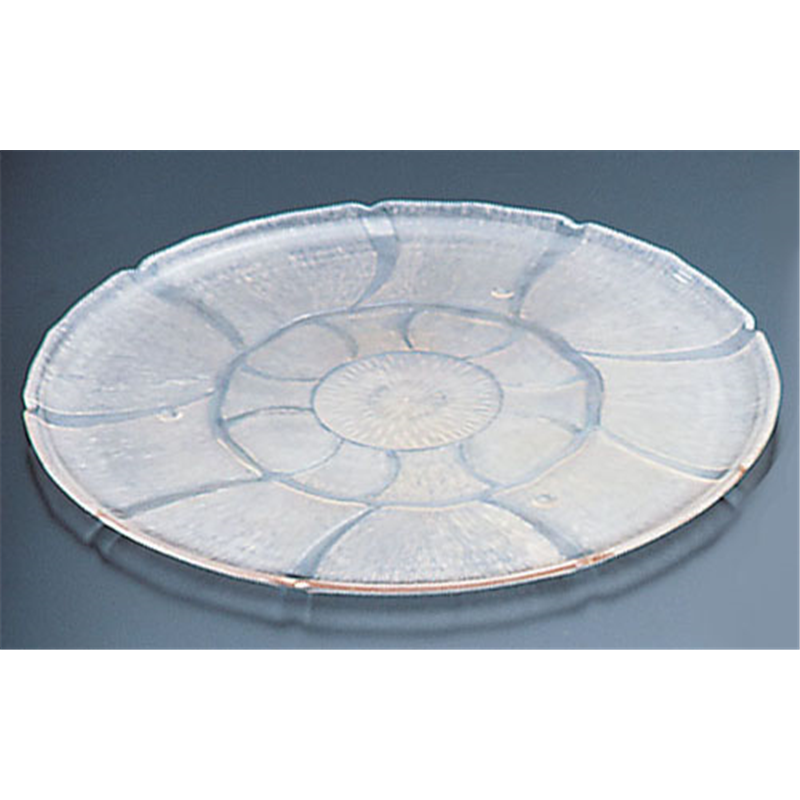 カーライル　ポリカーボネイト 丸型マグノリアトレー　6943 1個（ご注文単位1個）【直送品】