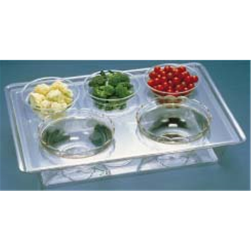 アクリル　コールドサラダバー（ボール付） 728C 1箱（ご注文単位1箱）【直送品】