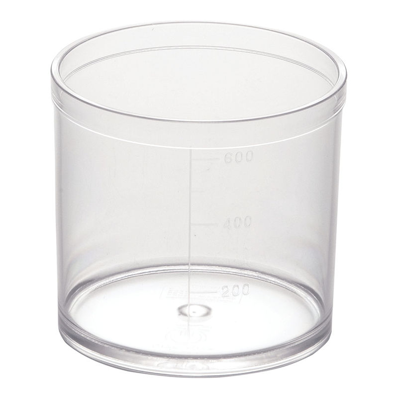 SAポリカーボネイト　多目的ポット （目盛付）　10cm 1袋（ご注文単位1袋）【直送品】