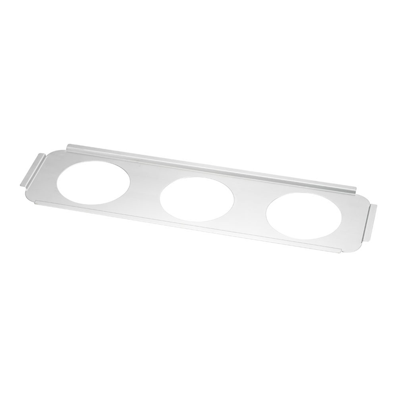 18-8ドレッシングポット専用プレート 3穴 1袋(ご注文単位1袋)【直送品】