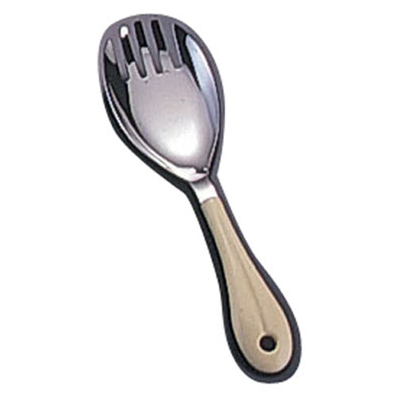 18-8らくらくサーバーフォーク アイボリー 1袋（ご注文単位1袋）【直送品】