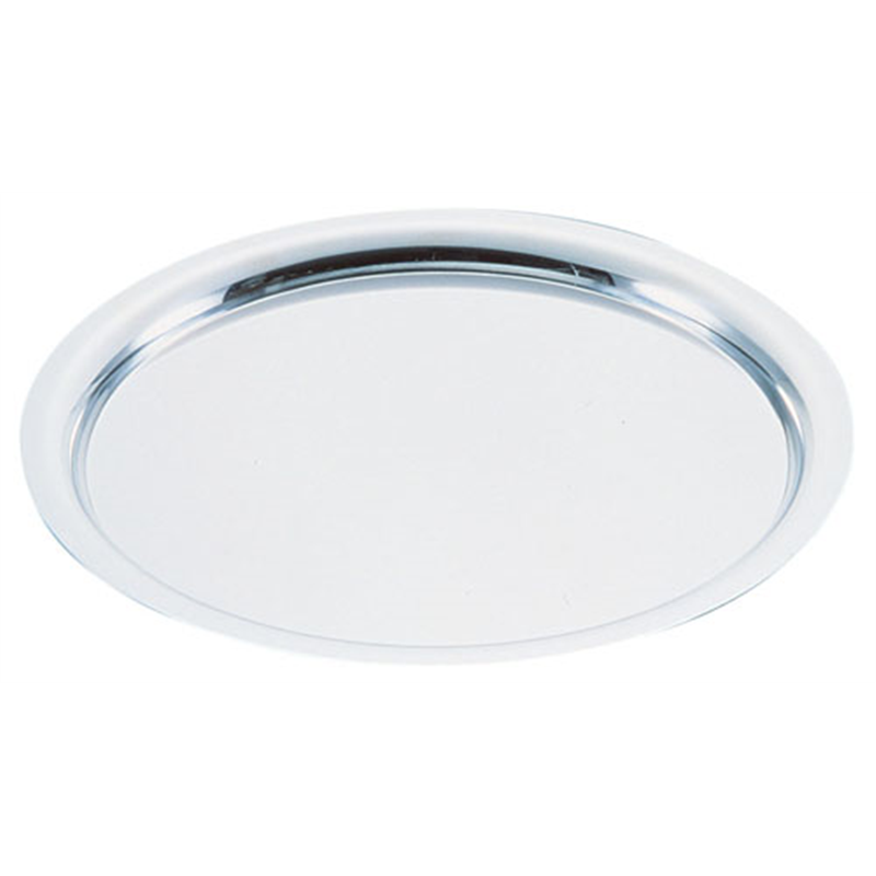 UK18-8プレーンタイプ丸盆 22インチ 1袋(ご注文単位1袋)【直送品】