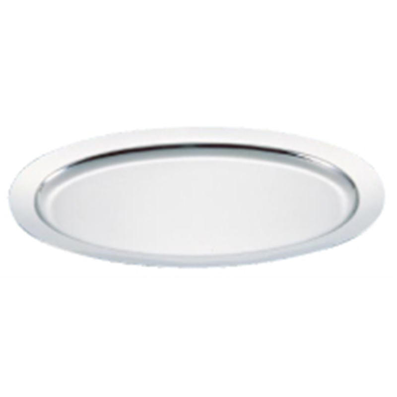 UK18-8プレーンタイプ小判皿 10インチ 1袋（ご注文単位1袋）【直送品】