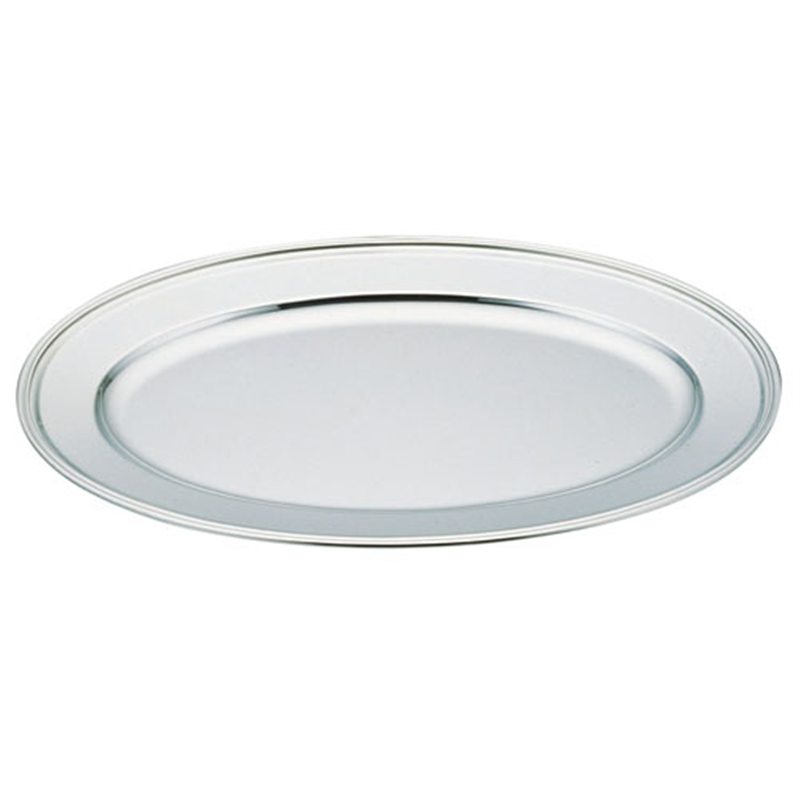 UK18-8　B渕小判皿 18インチ 1袋（ご注文単位1袋）【直送品】