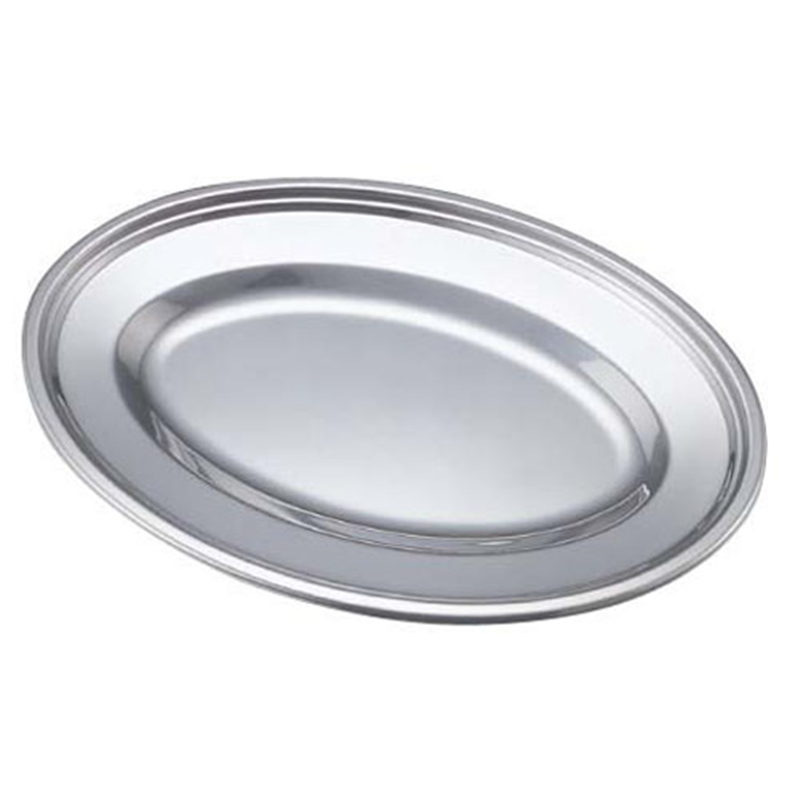 エコクリーン　IKD18-8小判皿 16インチ 1袋（ご注文単位1袋）【直送品】