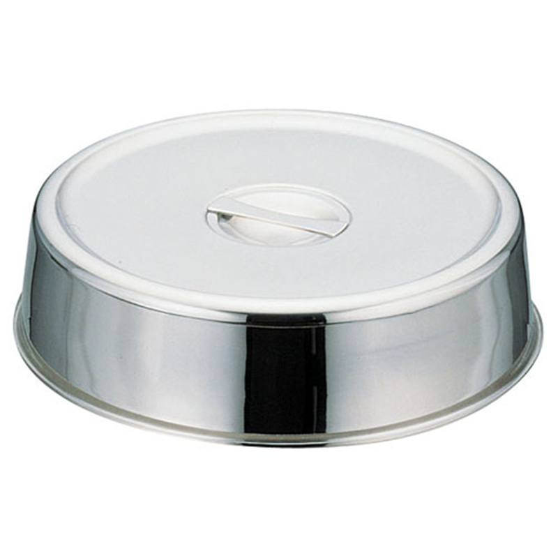 UK18-8スタッキング丸皿カバー 14インチ用 1個（ご注文単位1個）【直送品】