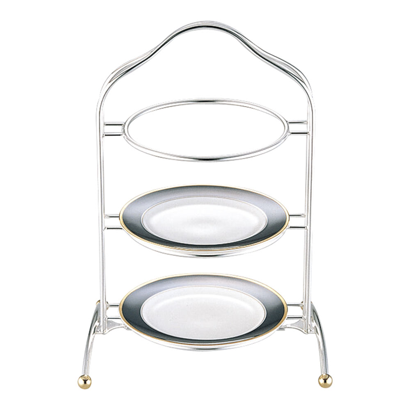 UK アフタヌーンティースタンド 1サイズ用(銀メッキ) 1箱(ご注文単位1箱)【直送品】