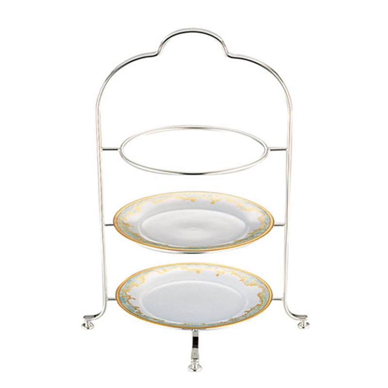 UK18-8 3段ハイティースタンド 小 1個(ご注文単位1個)【直送品】