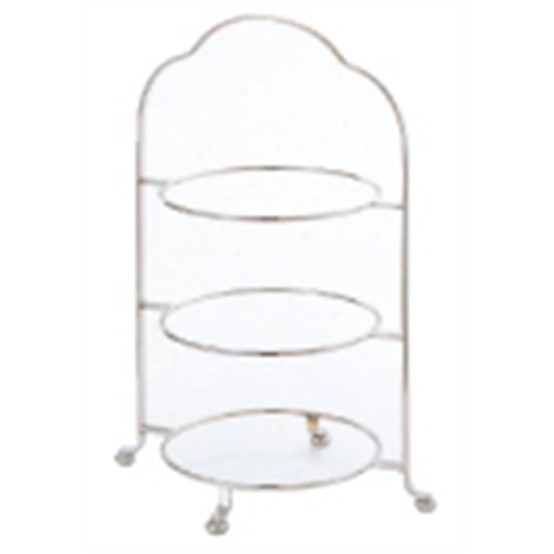 SW18-8 3段ハイティースタンド 小 1箱(ご注文単位1箱)【直送品】