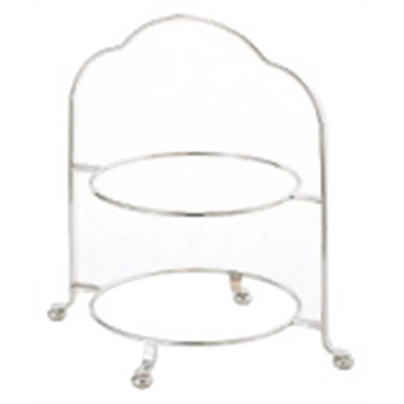 SW18-8 2段ハイティースタンド 大 1箱(ご注文単位1箱)【直送品】