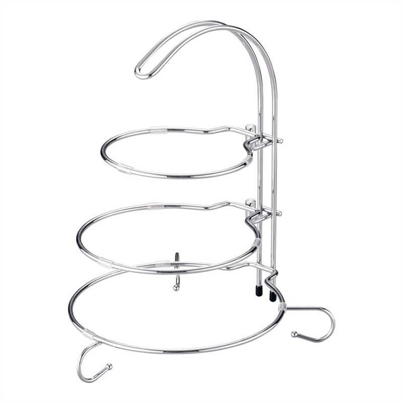 アフタヌーンティスタンド (クロムメッキ) 1箱(ご注文単位1箱)【直送品】