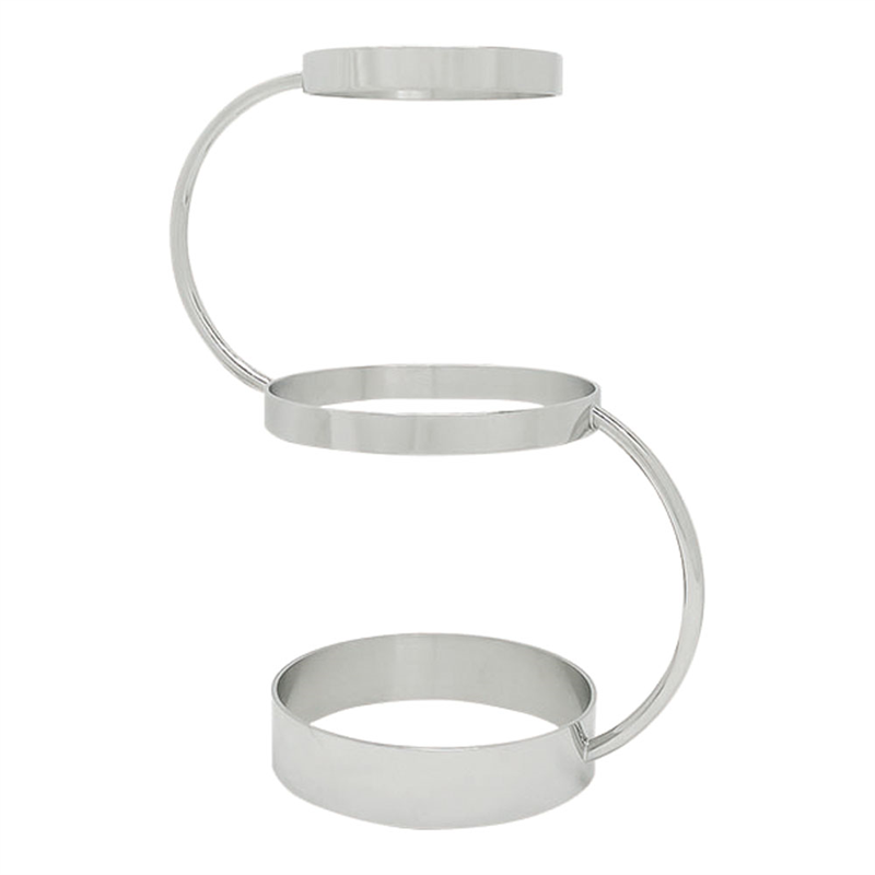 S型3段ピュアアフタヌーンティースタンド 1個(ご注文単位1個)【直送品】