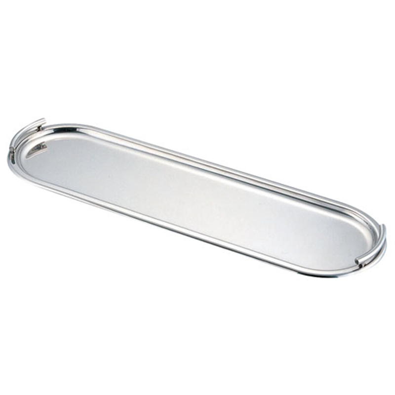 UK18-8小判ケーキプレート L 1個（ご注文単位1個）【直送品】