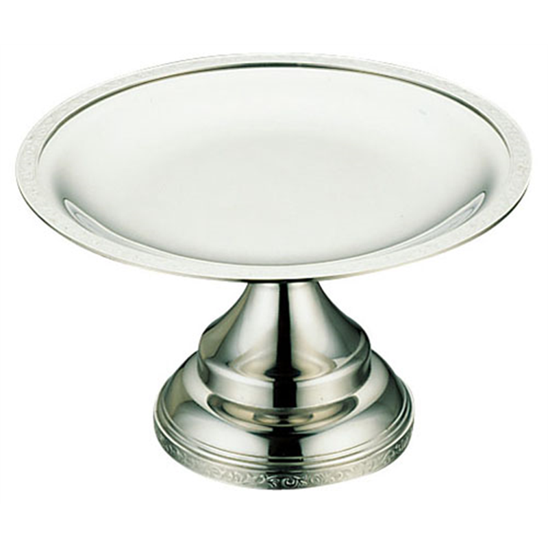 SW 18-8ケーキスタンド 菊渕 1箱(ご注文単位1箱)【直送品】