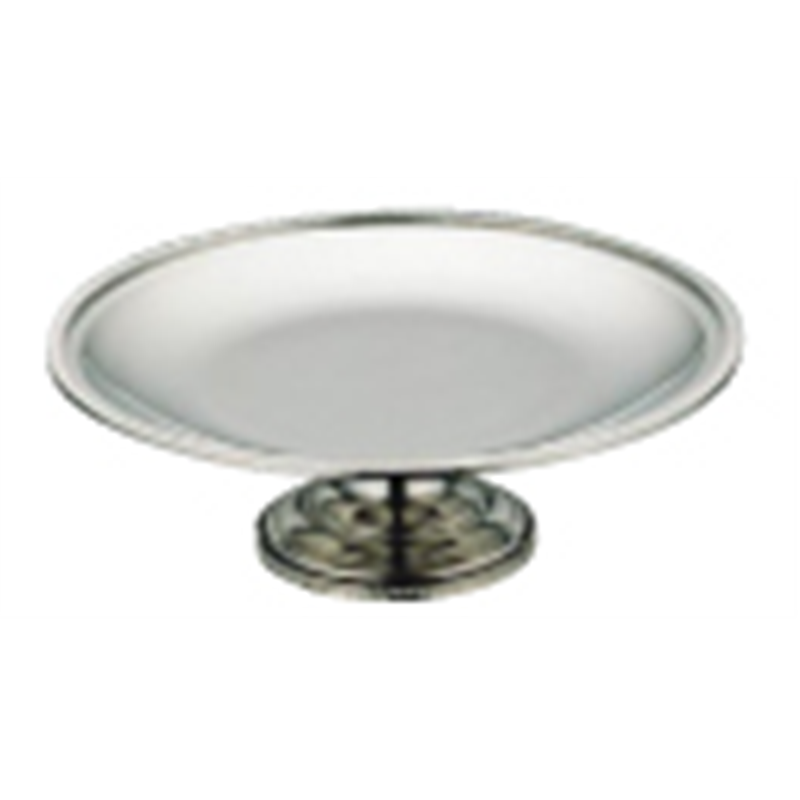 UK　18-8C型コンポート 菊渕　12インチ 1個（ご注文単位1個）【直送品】