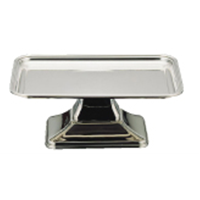 UK 18-8バロン角型ケーキコンポート 16インチ 1個(ご注文単位1個)【直送品】