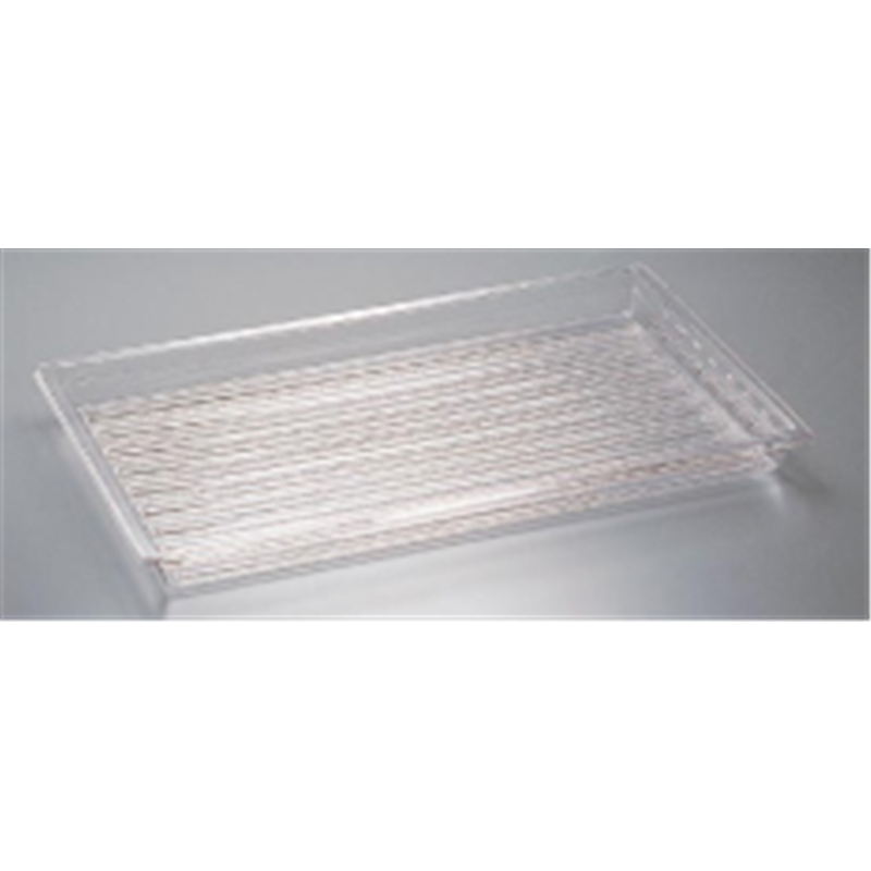 キャンブロ　角ディスプレイトレー DT1220CW　クリアー 1箱（ご注文単位1箱）【直送品】