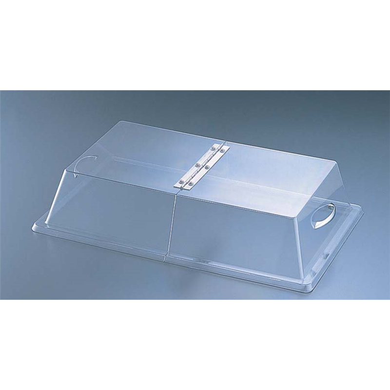 カル・ミル　ポリカーボネイトカバー センターヒンジ　328-12 1袋（ご注文単位1袋）【直送品】