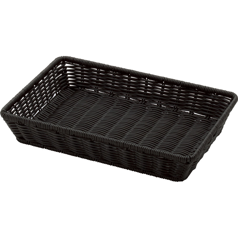 PP 角型 ビュッフェバスケット 42型 BB-4228-BK 1個(ご注文単位1個)【直送品】