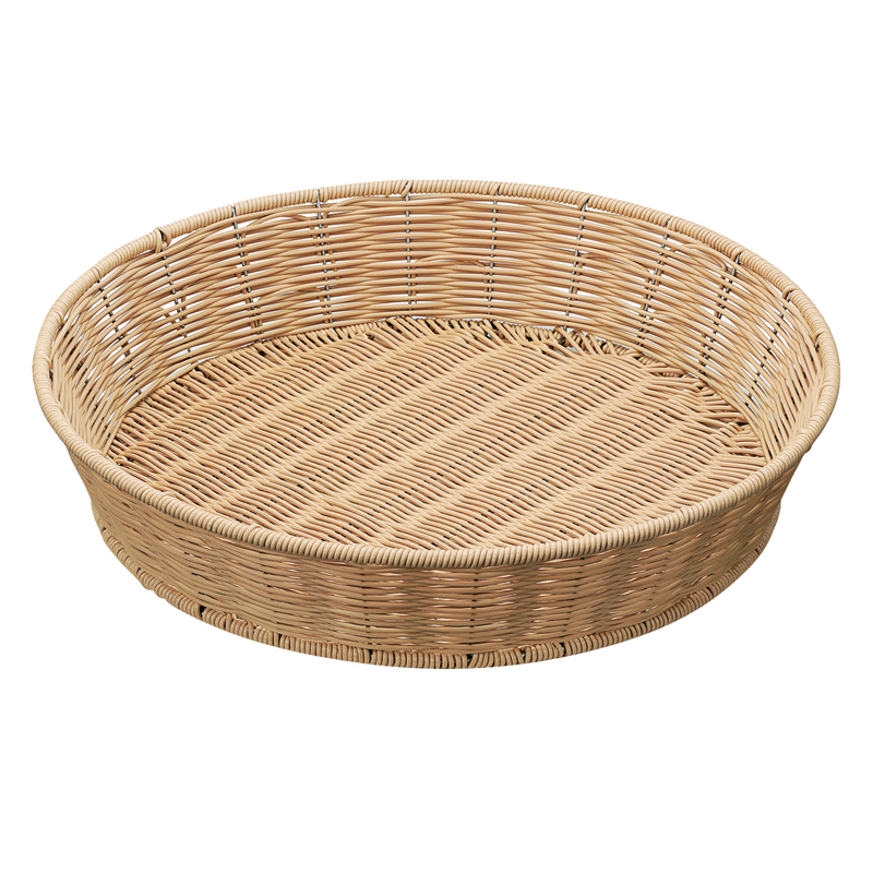 PPベーカリーバスケット　丸型　47型 BB-411-IV 1袋（ご注文単位1袋）【直送品】