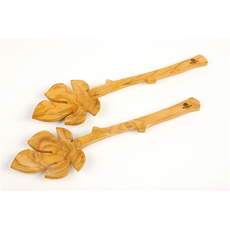 ベラール オリーブウッド 02970 サラダサーバーセット 1個(ご注文単位1個)【直送品】