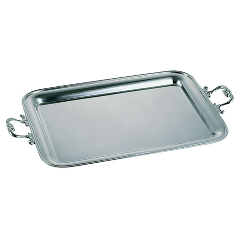 洋白3.8μ　角盆（手付） 30インチ 1個（ご注文単位1個）【直送品】