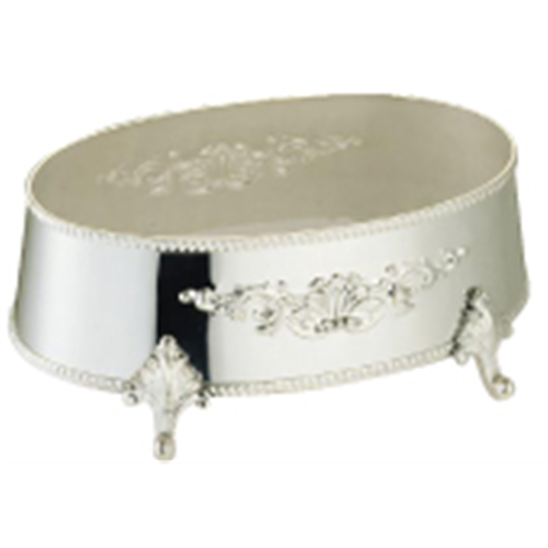 洋白3.8μ　小判皿飾台 26インチ用 1個（ご注文単位1個）【直送品】