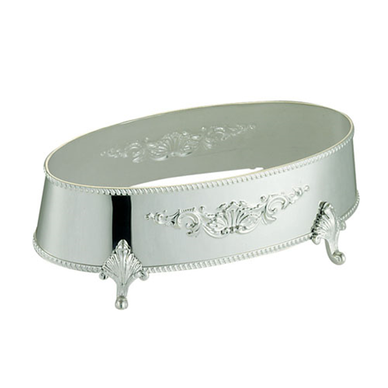 洋白3.8μ　魚皿飾台 22インチ用 1個（ご注文単位1個）【直送品】