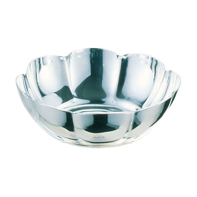 洋白3.8μ花型アイスクリームボール  1個（ご注文単位1個）【直送品】