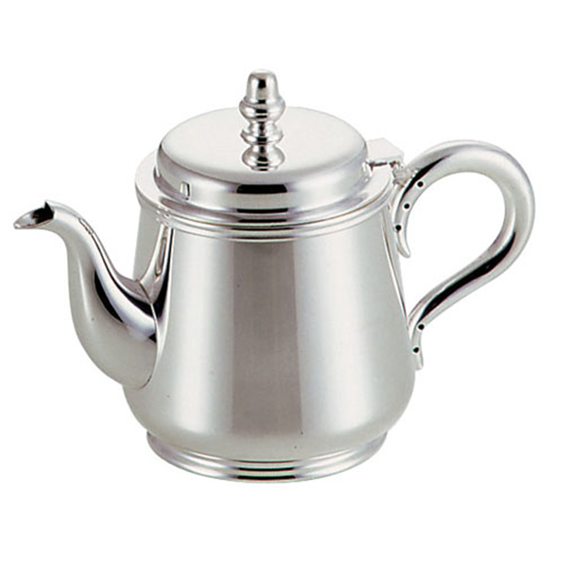 洋白3.8μ東型ティーポット 2人用 1個（ご注文単位1個）【直送品】