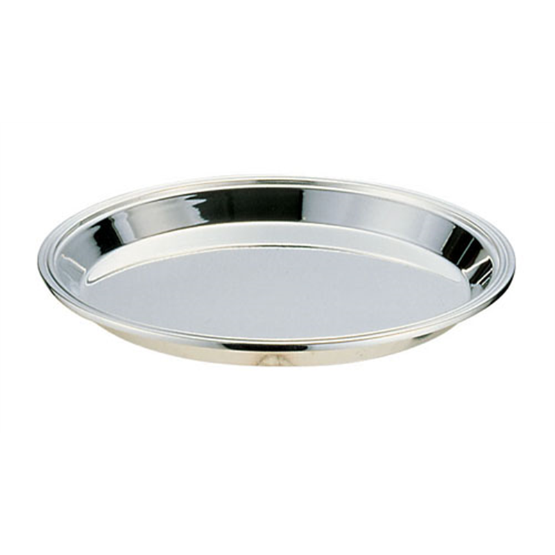 洋白3.8μシャンパンクーラー受皿≪渕張≫ 大 1個（ご注文単位1個）【直送品】