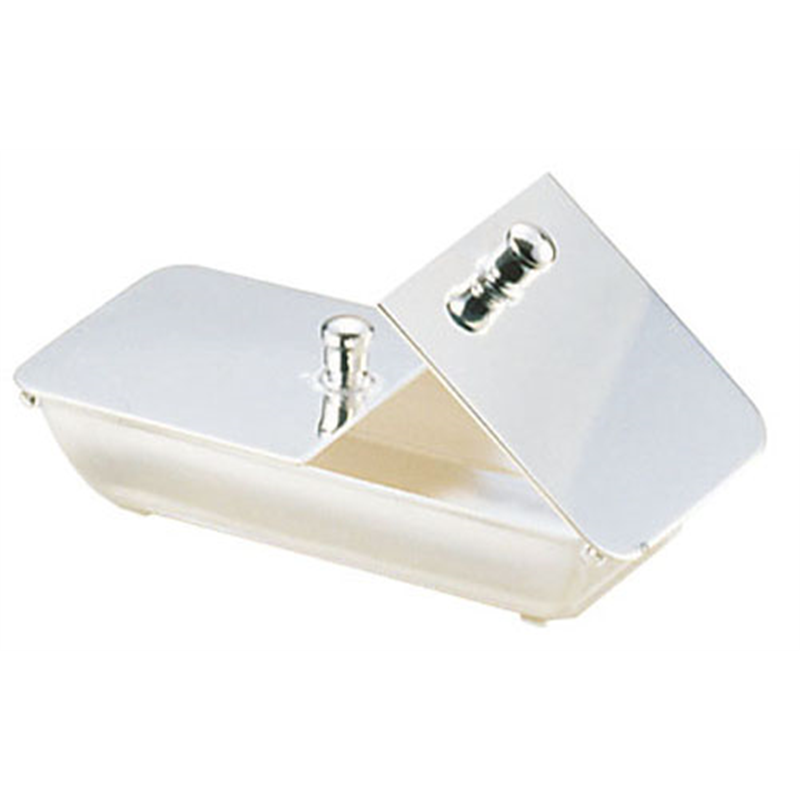 洋白3.8μ蓋付楊枝入  1個（ご注文単位1個）【直送品】