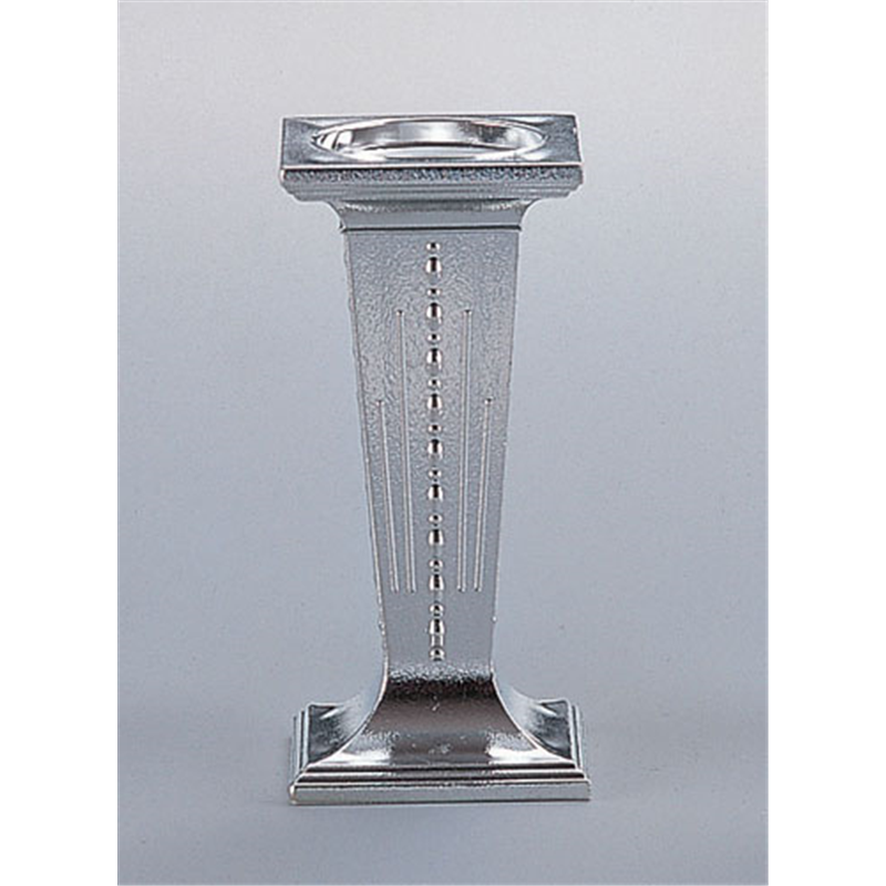 角ウェディング・ケーキピラー シルバー　4612O 1個（ご注文単位1個）【直送品】