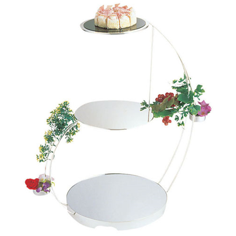 UK18-83段ウェディングケーキスタンド  1個（ご注文単位1個）【直送品】