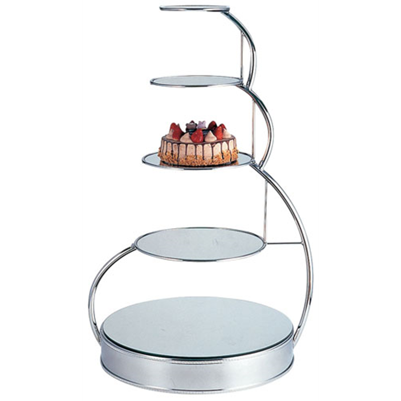 UK18-85段ウェディングケーキスタンドA 0206　0015 1個（ご注文単位1個）【直送品】