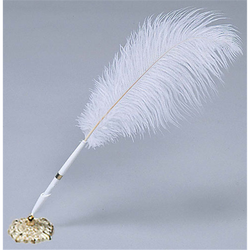 羽根ペン（台座付）  1個（ご注文単位1個）【直送品】