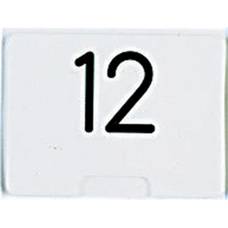 SW　テーブルナンバースタンド　プレート 角形小 1個（ご注文単位1個）【直送品】