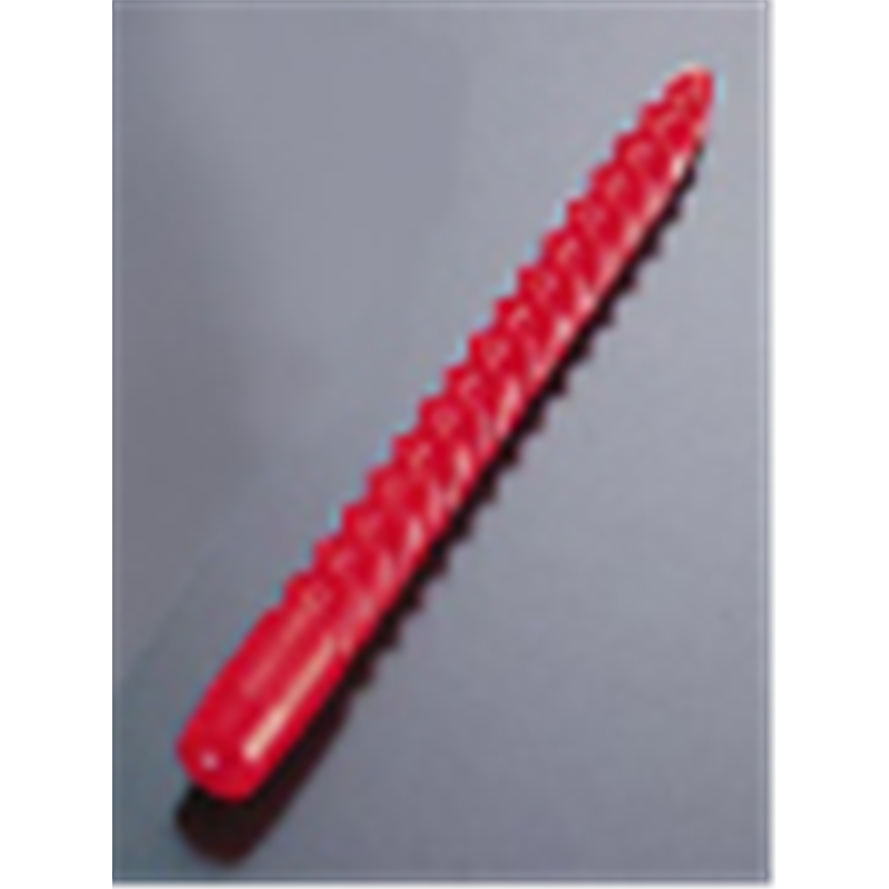 スパイラルキャンドル　8インチ レッド　（1打入） 1箱（ご注文単位1箱）【直送品】