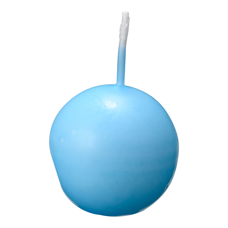 ボールキャンドル(40ヶ入) 40044 ブルー 1箱(ご注文単位1箱)【直送品】