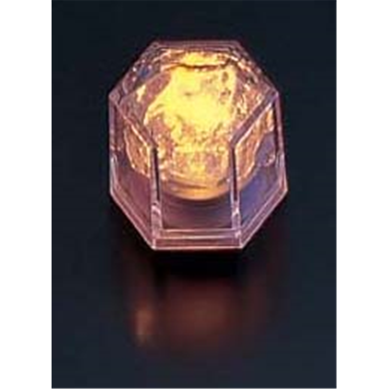 ライトキューブ・クリスタル　標準輝度 （24個入）　イエロー 1個（ご注文単位1個）【直送品】
