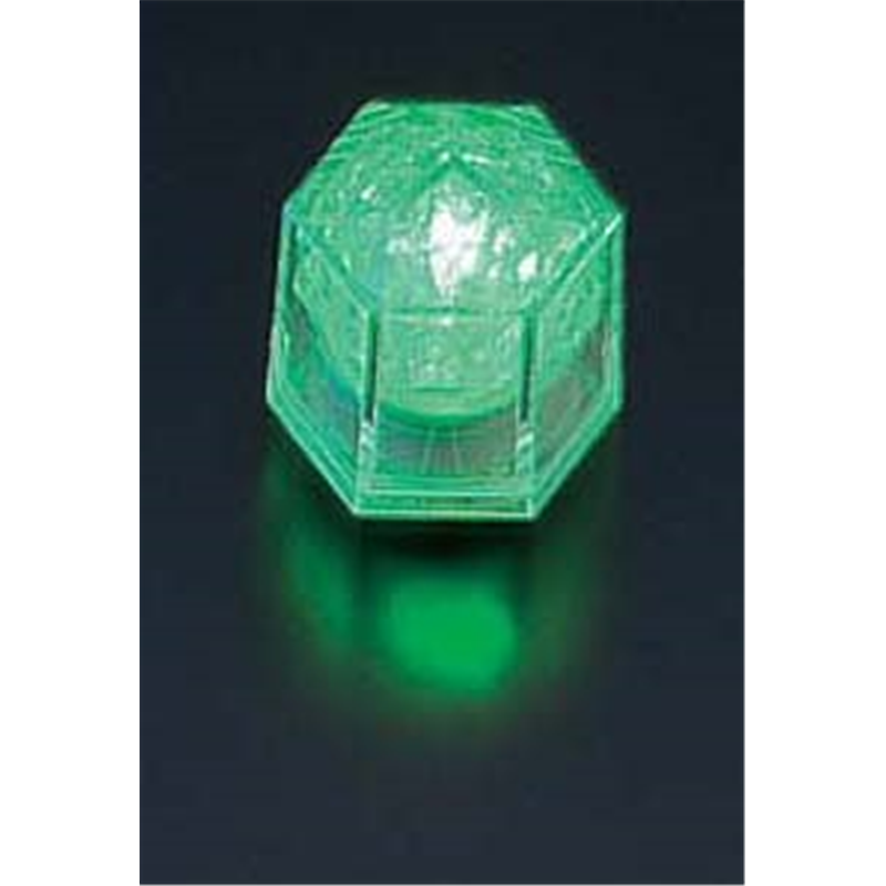 ライトキューブ・クリスタル　高輝度 （24個入）　グリーン 1個（ご注文単位1個）【直送品】