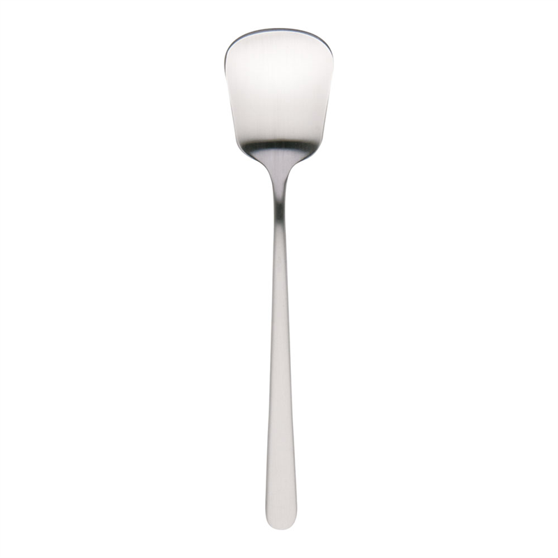 SA18-8セピア　ヘリテージ　マットS 角アイススプーン 1袋（ご注文単位1袋）【直送品】