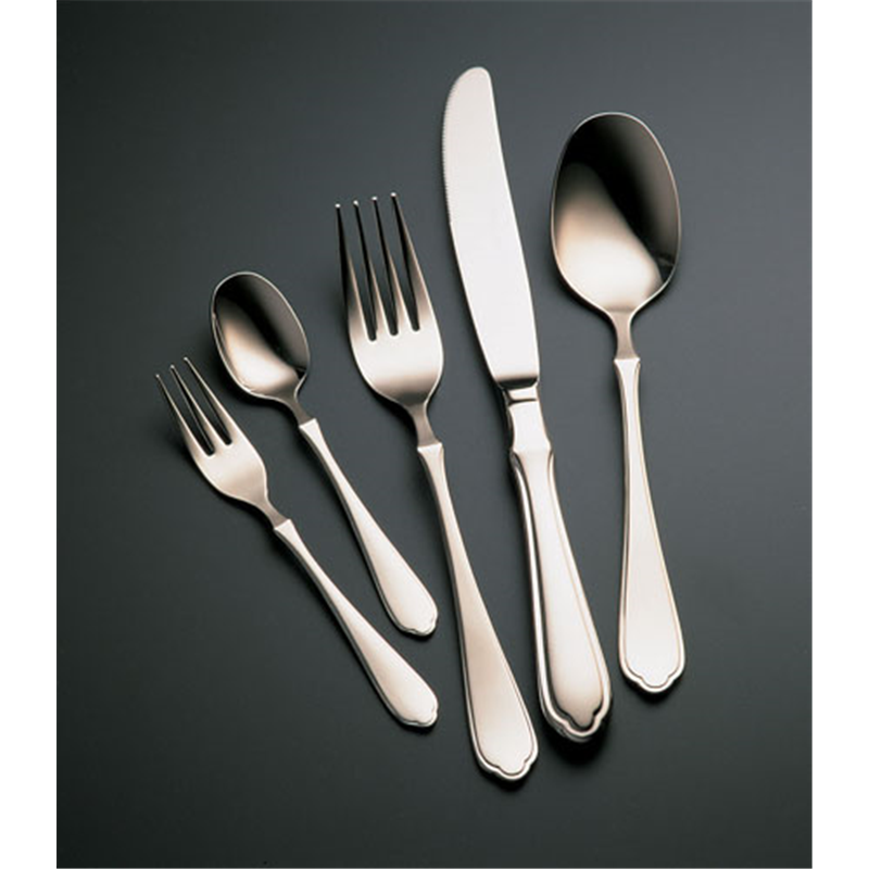 18-10オーキッド　ミラー仕上 テーブルナイフ（刃付） 1袋（ご注文単位1袋）【直送品】